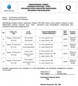 001 PENGUMUMAN DAN UNDANGAN 23 MARET 2014 (MSDM)